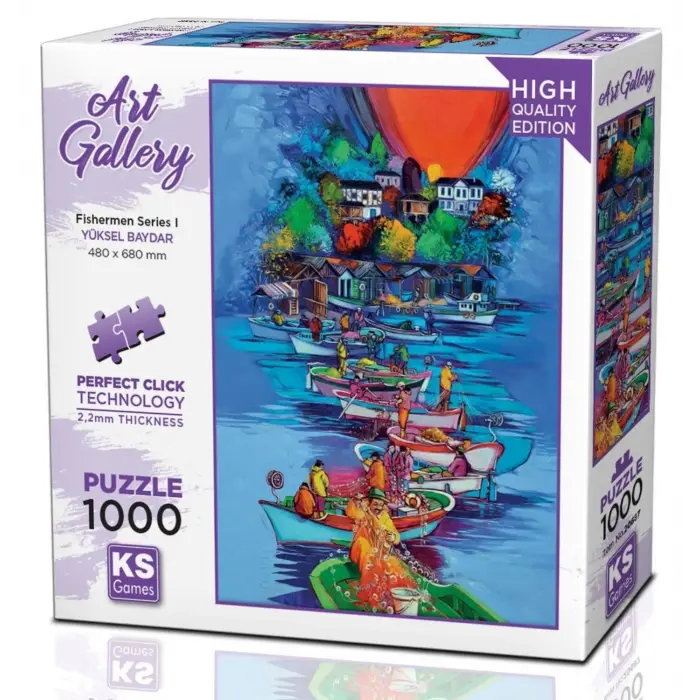 1000 Parça Balıkçılar Serisi I Puzzle