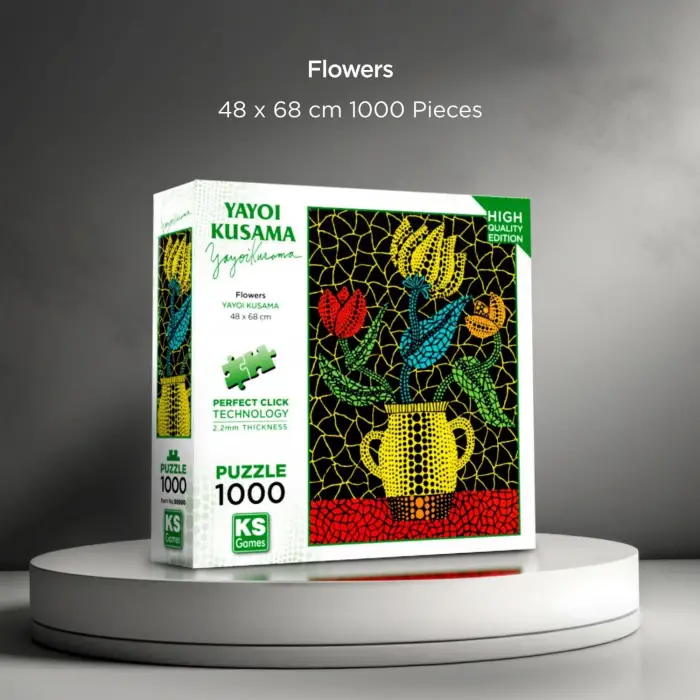1000 Parça Çiçekler Puzzle