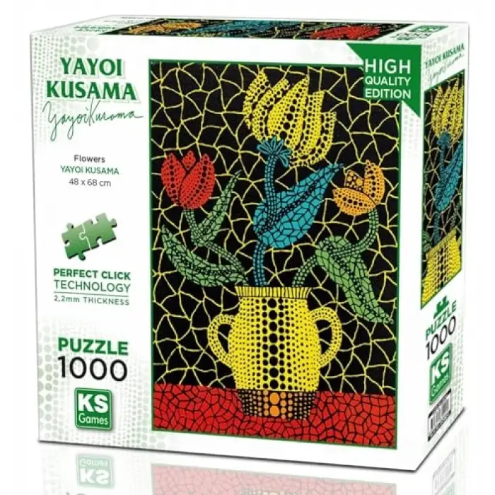 1000 Parça Çiçekler Yapboz