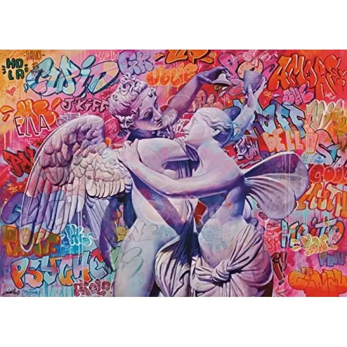 1000 Parça Cupid ve Psyche Puzzle
