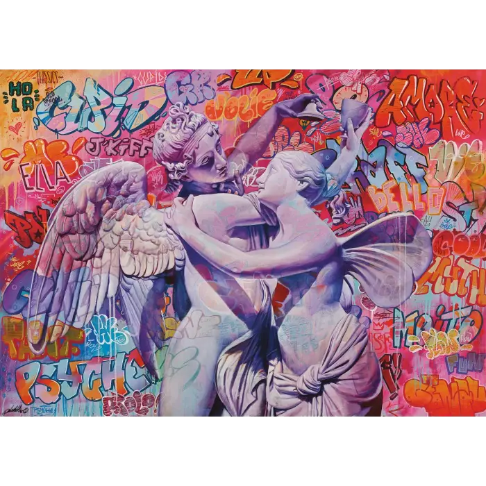 1000 Parça Cupid ve Psyche Puzzle