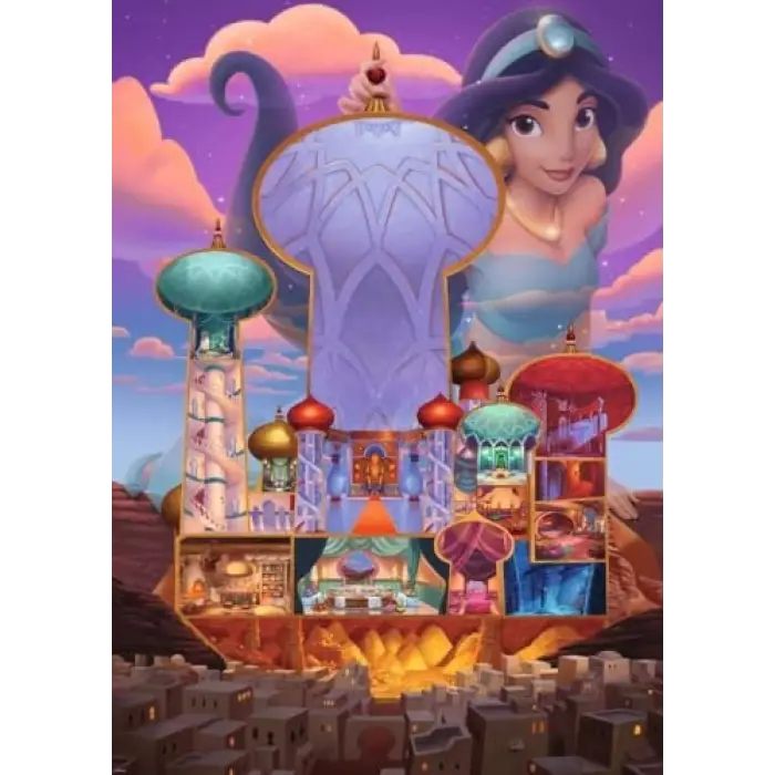 1000 Parça Disney Jasmine Şato Puzzle