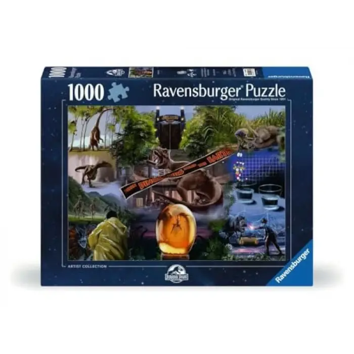 1000 Parça Jurassic Park Puzzle