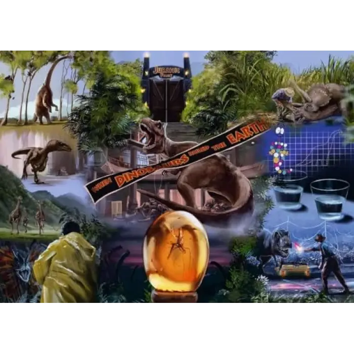 1000 Parça Jurassic Park Puzzle
