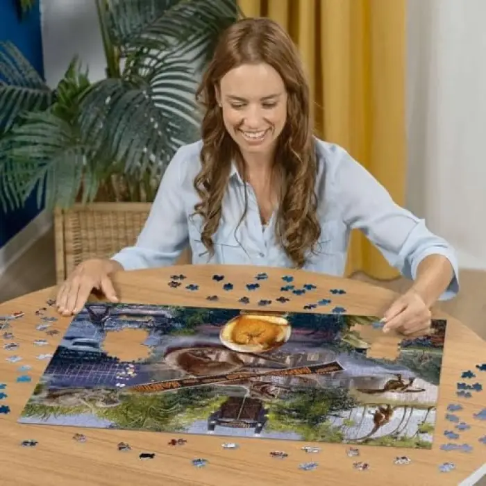 1000 Parça Jurassic Park Puzzle
