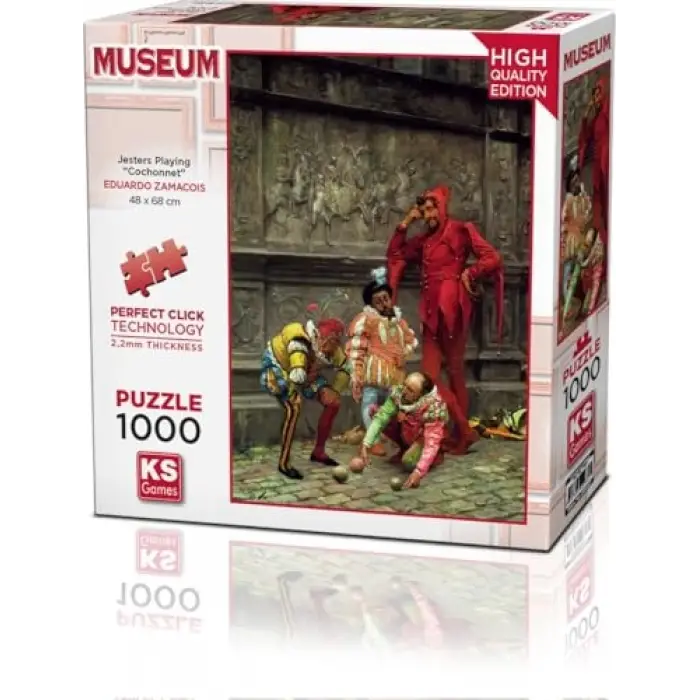 1000 Parça Museum Jesters Playing Cochonnet Puzzle