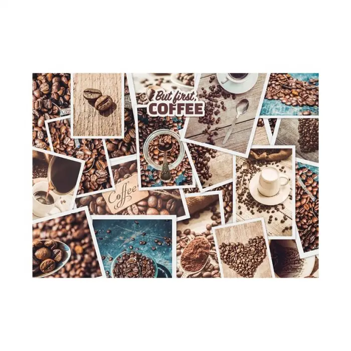 1000 Parça Puzzle - But First Coffee