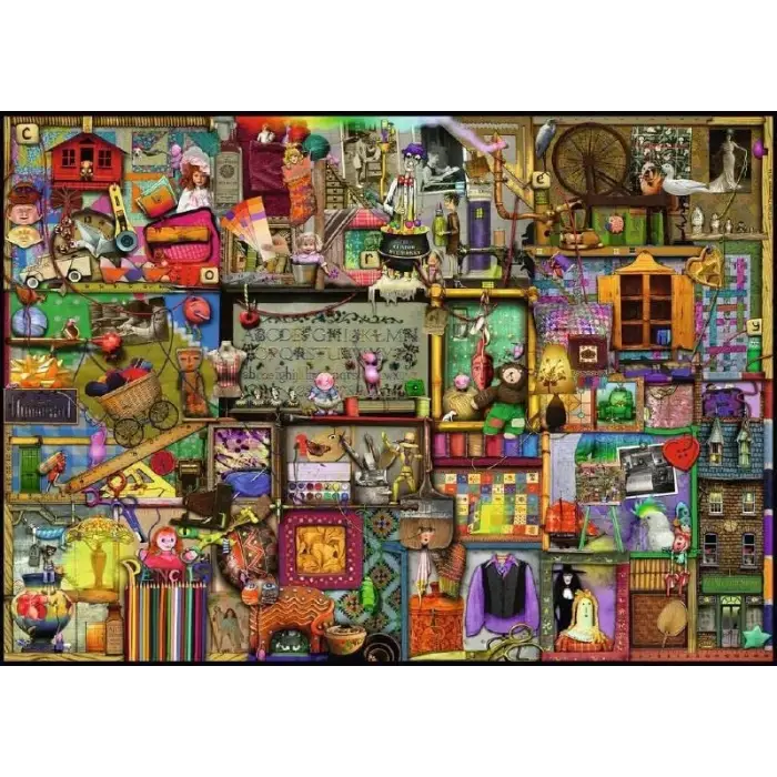 1000 Parça Puzzle C Thompson Dolap