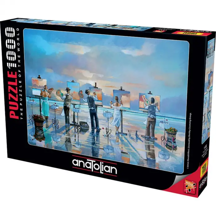 1000 Parça Puzzle – Fırça Darbeleri, #1132