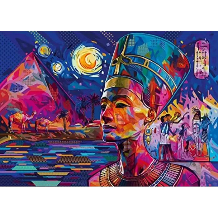 1000 Parça Puzzle Nefertiti