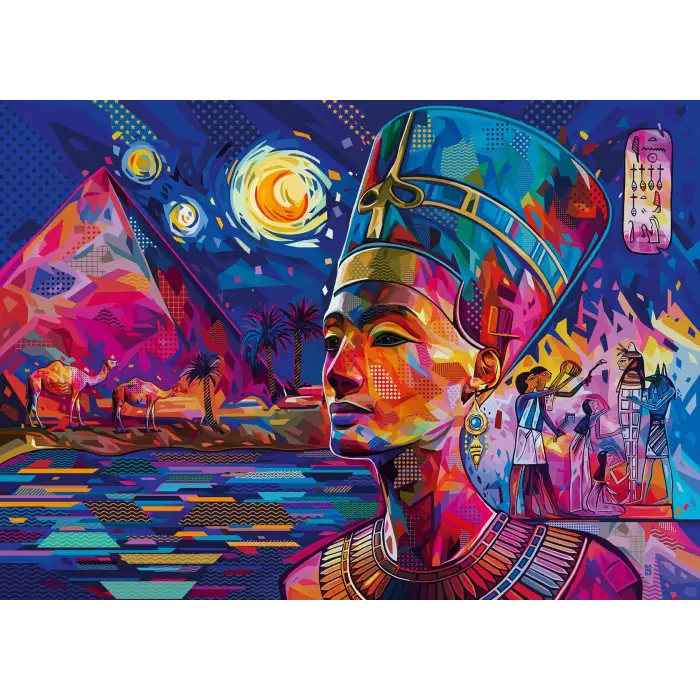 1000 Parça Puzzle Nefertiti