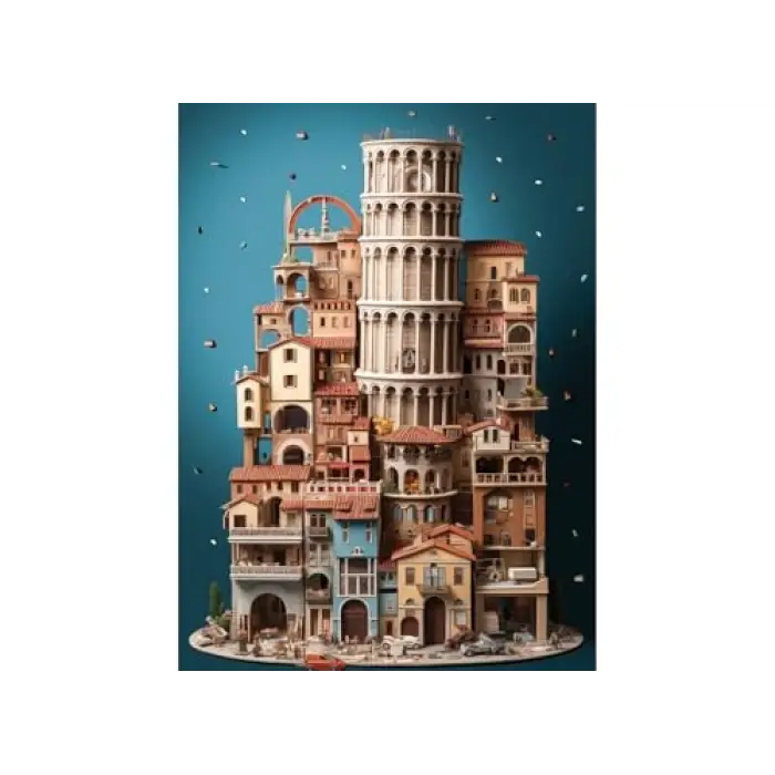 1000 Parça Puzzle – Pisa, 1164