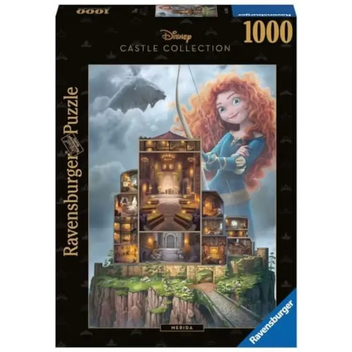 1000 Parça Puzzle, W. Disney Merida Şato