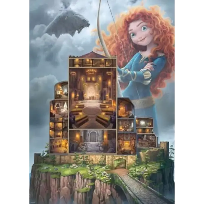 1000 Parça Puzzle W. Disney Merida Şato