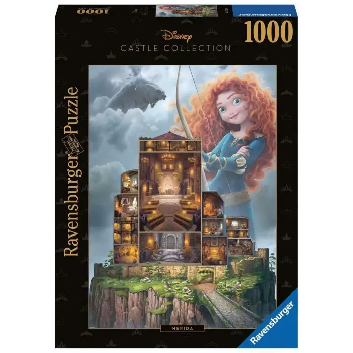 1000 Parça Puzzle, W. Disney Merida Şato