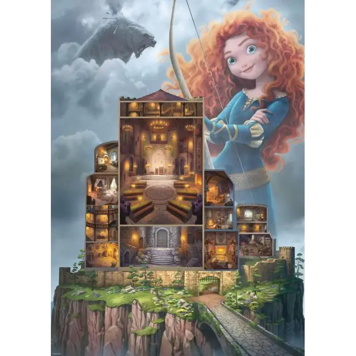 1000 Parça Puzzle W. Disney Merida Şato