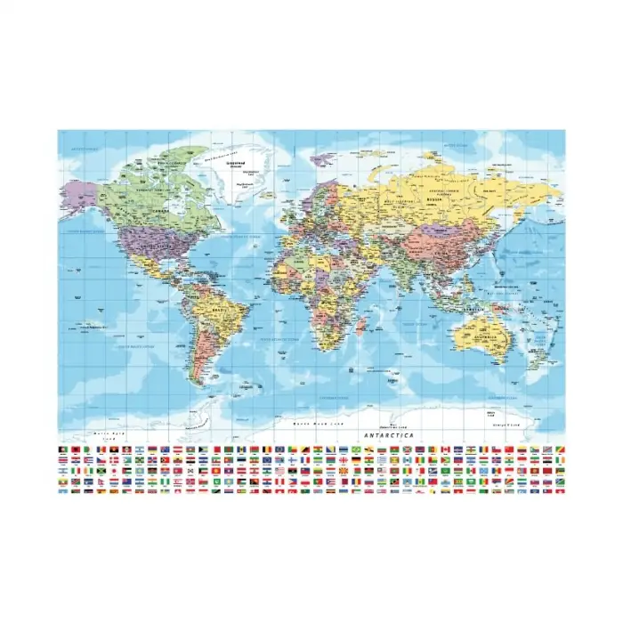 1000 PARÇA PUZZLE - WORLD MAP-I (DÜNYA HARİTASI-I)
