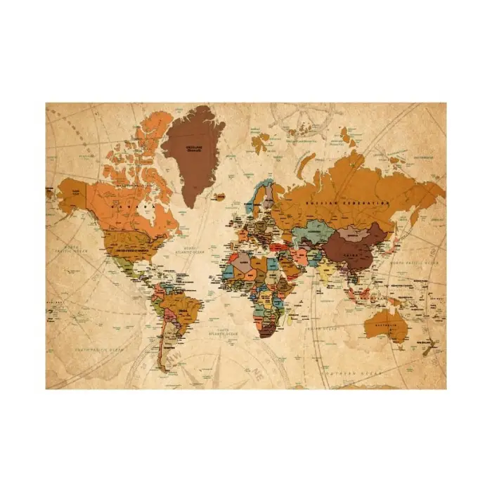 1000 PARÇA PUZZLE - WORLD MAP-II (DÜNYA HARİTASI-II)