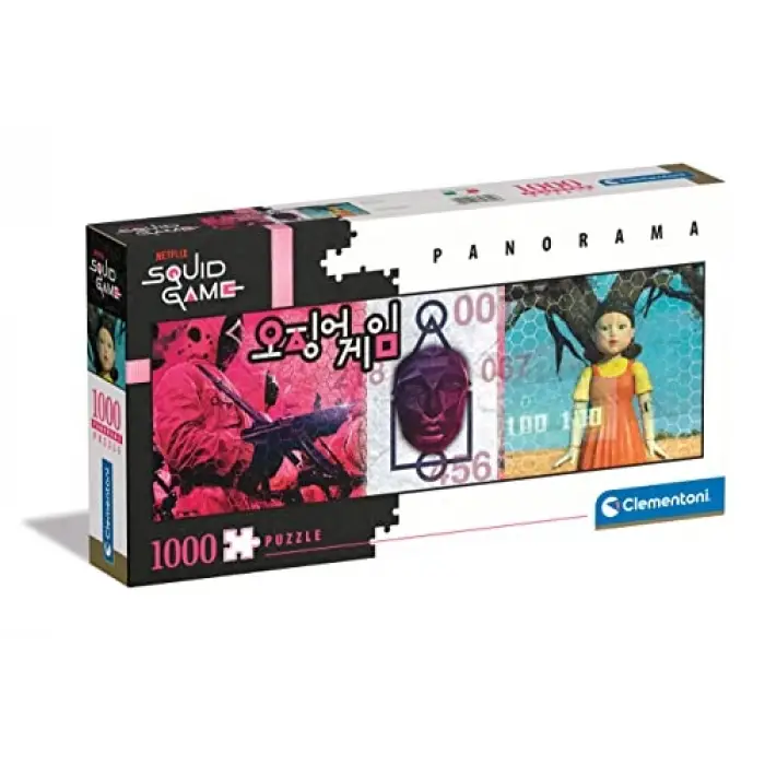 1000 Parça Squid Game Yetişkin Puzzle - Panorama - 39694