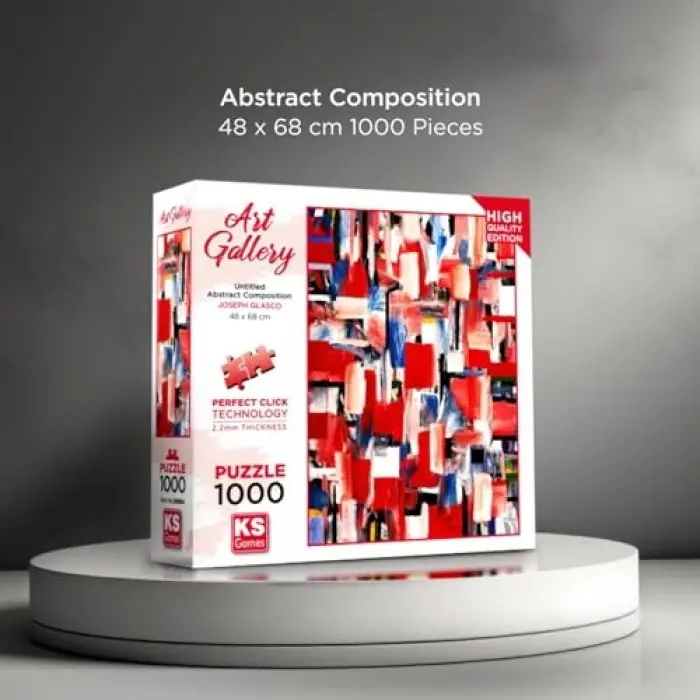 1000 Parça Untitled Abstract Composition Yapboz