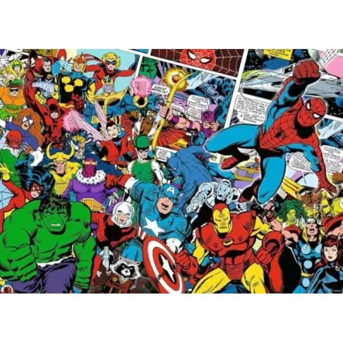 1000 Parçalı Puzzle Marvel, Yapboz