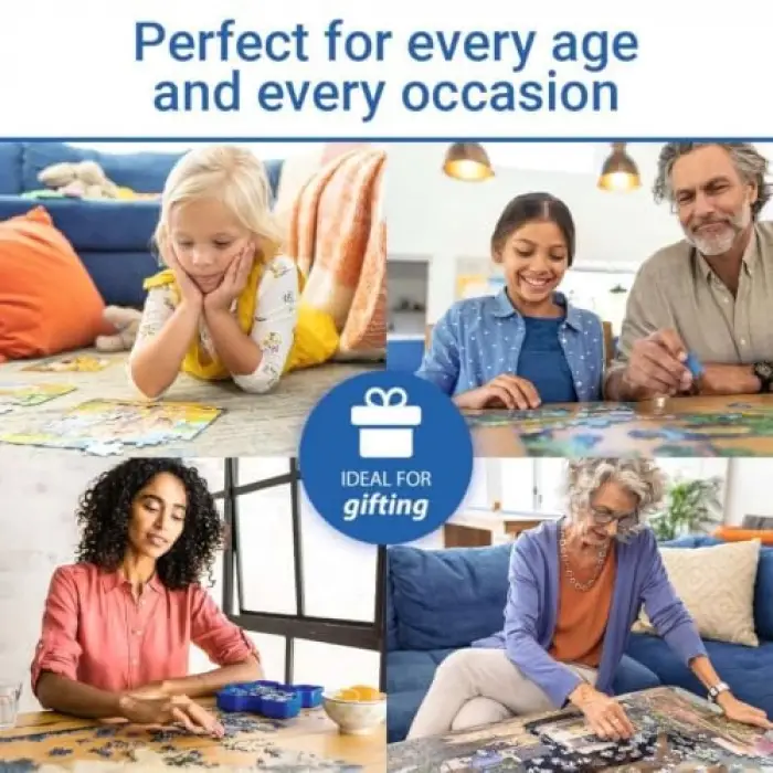 1000 Parçalı Puzzle WD Aslan Kral
