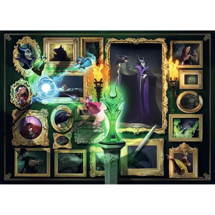 1000 Parçalı Puzzle WD Vill Malefiz