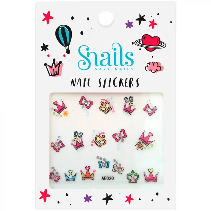 10008848 3D Nail Tattoo Perfect Princess