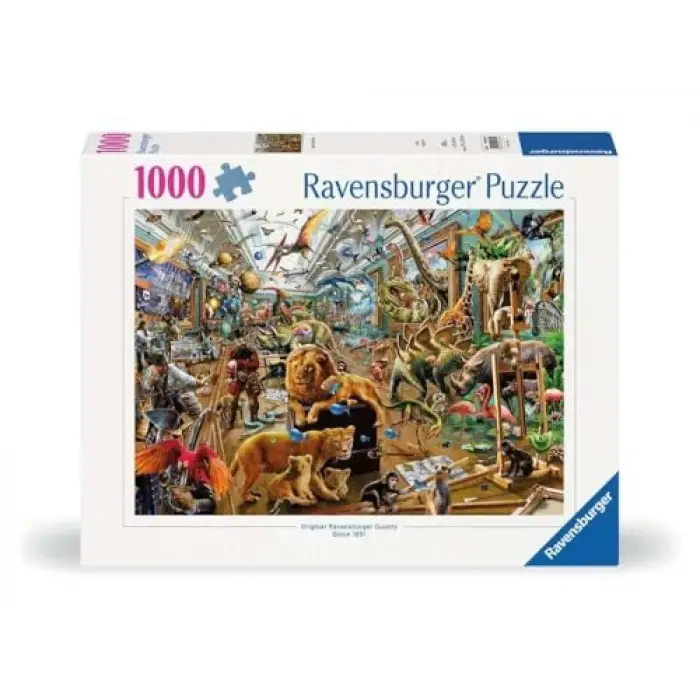 1000p Müzede Kaos Puzzle, Yetişkin Puzzle