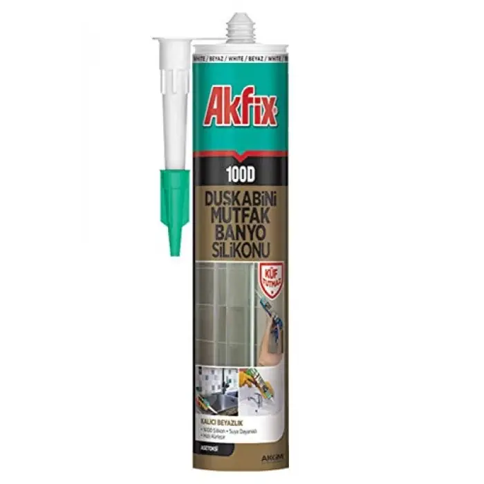 100D Duş Kabini Silikonu Şeffaf - SA061