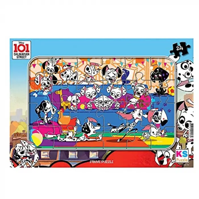 101 Dalmation Frame 24 Parça Puzzle