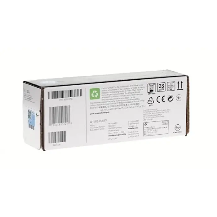 103A Neverstop Laser Toner Dolum Seti 2.500 Sayfa (W1103A), Siyah