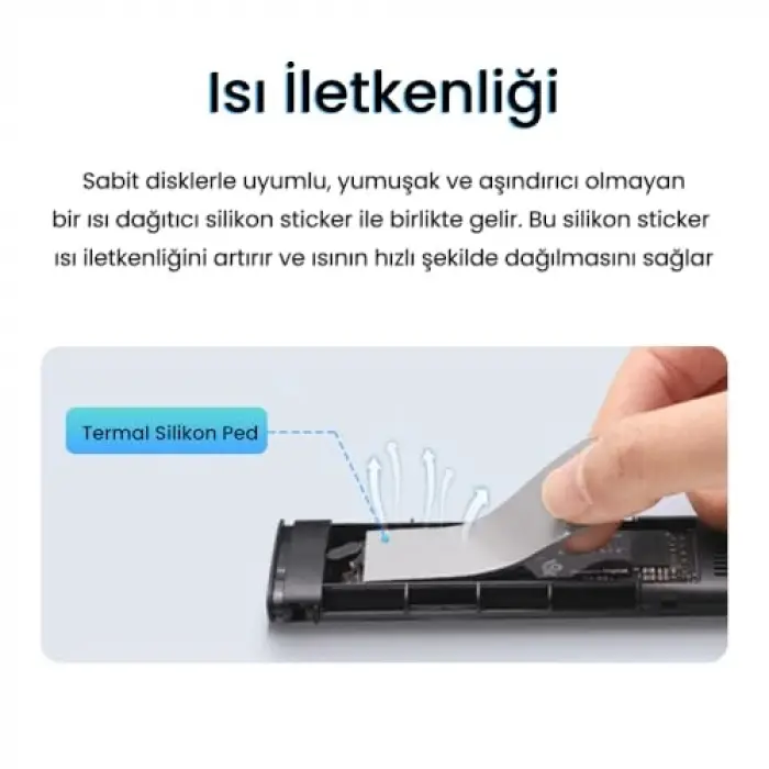 10Gbps USB 3.1 Gen2 M.2 Sata Ngff Nvme Ssd Disk Kutusu
