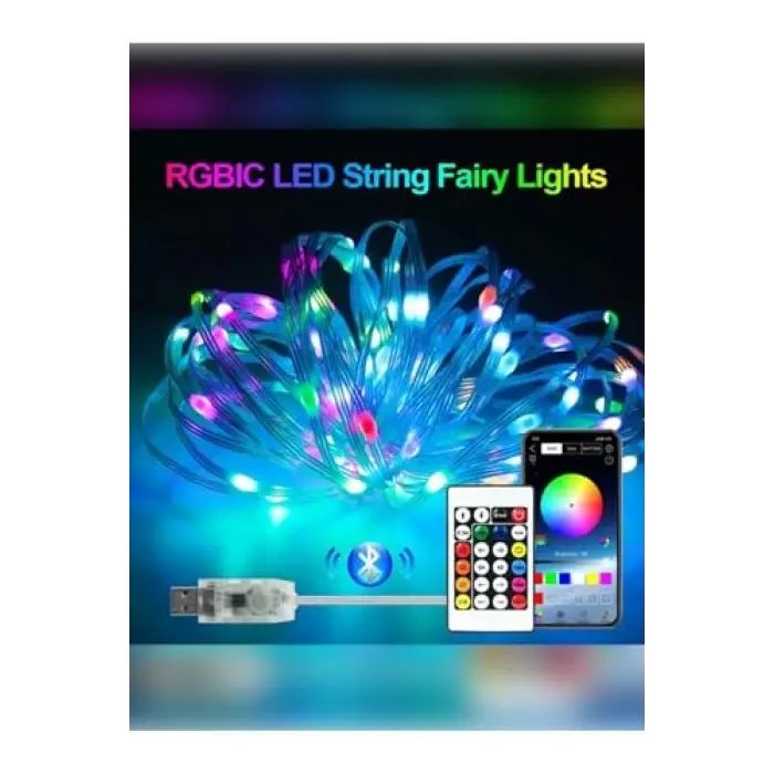 10M Smart LED Sese Duyarlı Bluetooth Baglantı