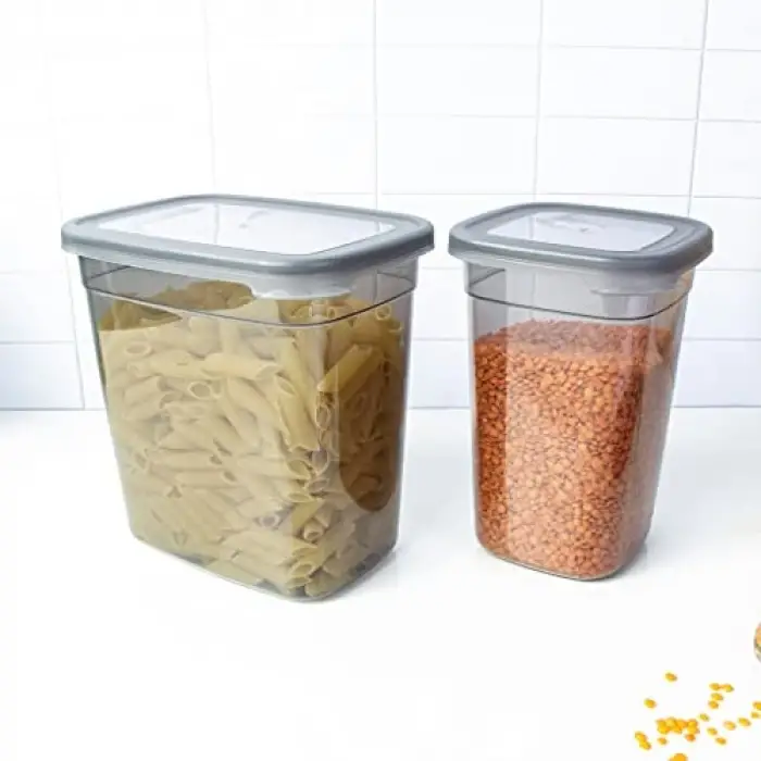 1.1 L dikdörtgen saklama kabı