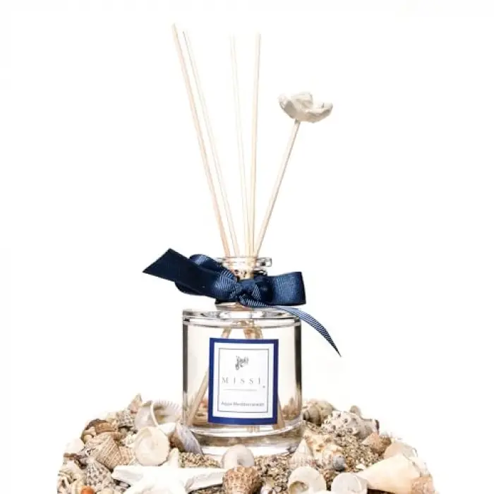 110 ml Silindir Şişe Bambu Çubuklu Aqua Medıterrenean Oda Kokusu