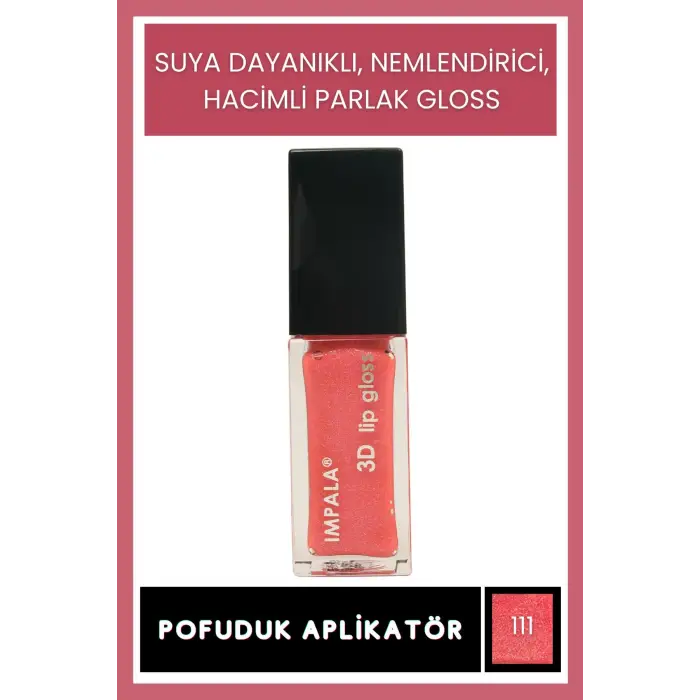 111 Numara 3D Dudak Parlatıcısı