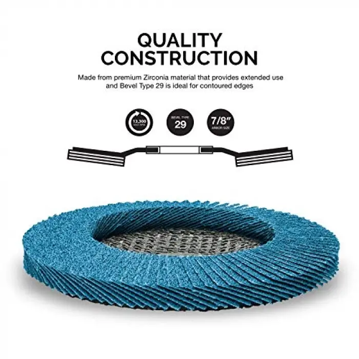 11142A Flap Disc, Konik Tip 29,40 Grit