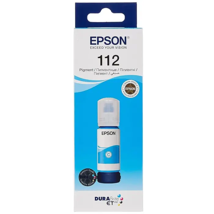 112 ECOTANK PİGMENT MAVİ MÜREKKEP ŞİŞE