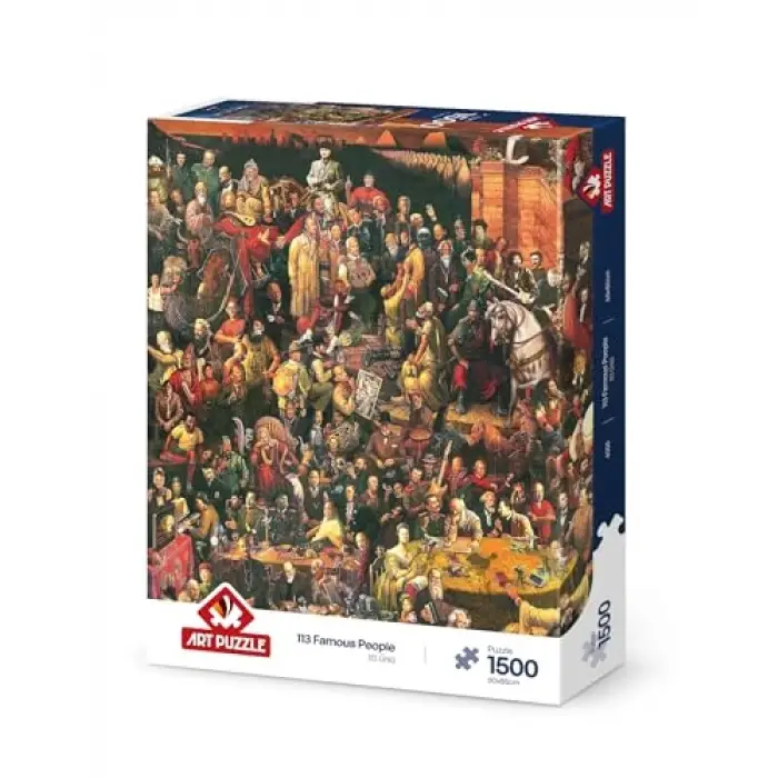 113 Ünlü 1500 Parça Puzzle