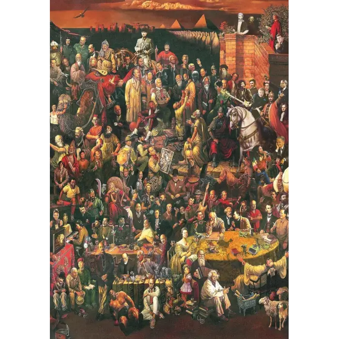 113 Ünlü 1500 Parça Puzzle