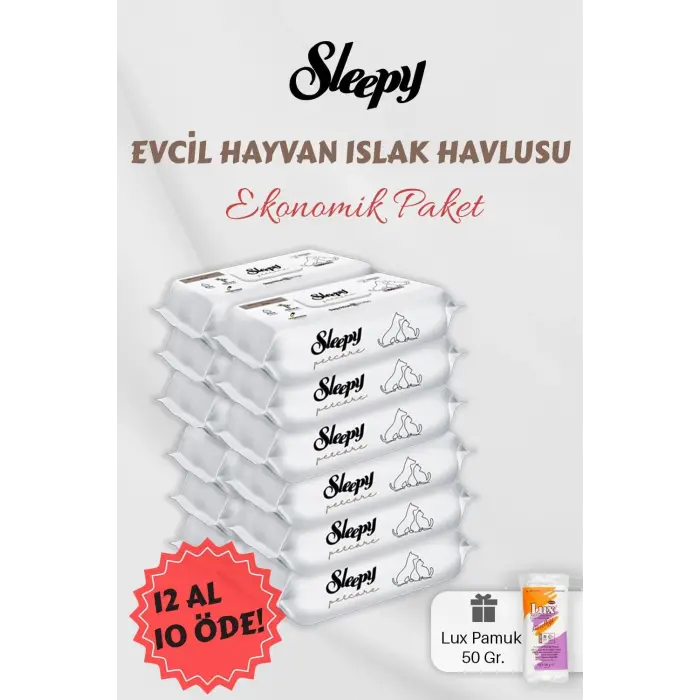 12 AL 10 Öde Evcil Hayvan Mendili
