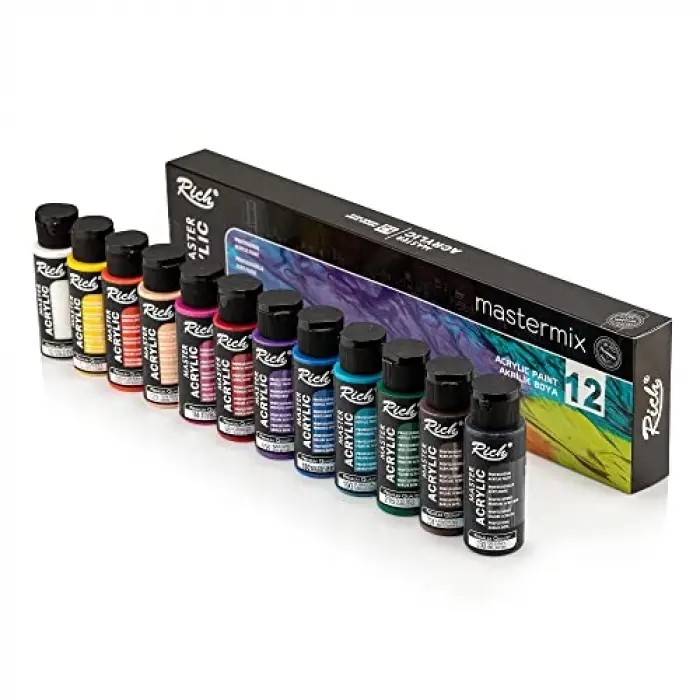 12li 60 Cc Master-Mix Akrilik Set