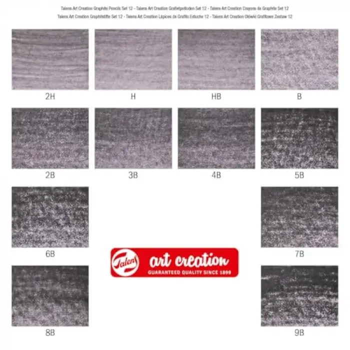 12li Dereceli Kalem Eskiz Set