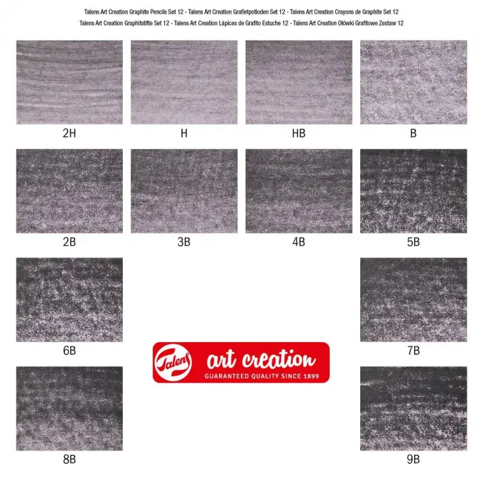 12li Dereceli Kalem Eskiz Set