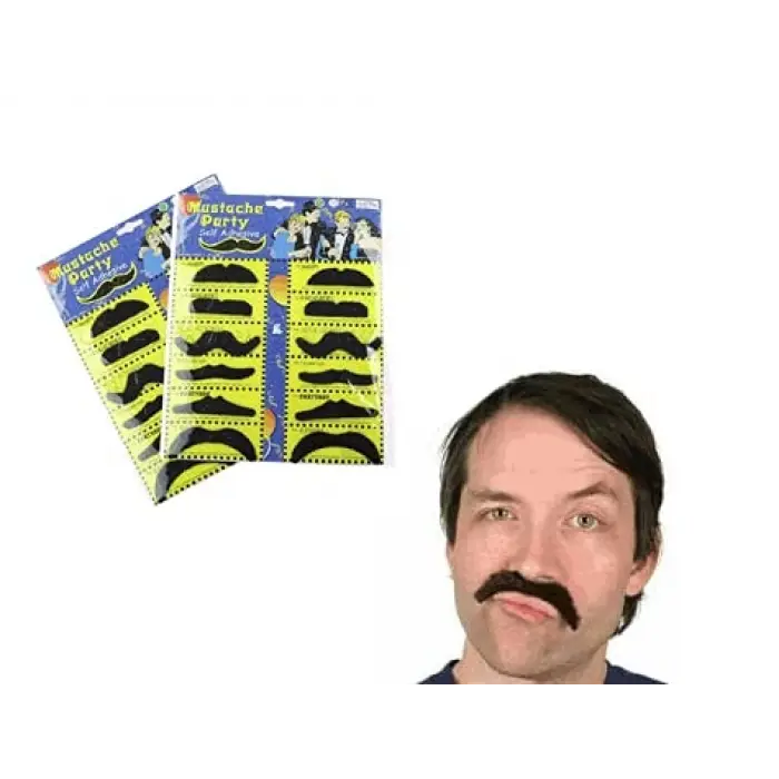 12li Takma Bıyık Set