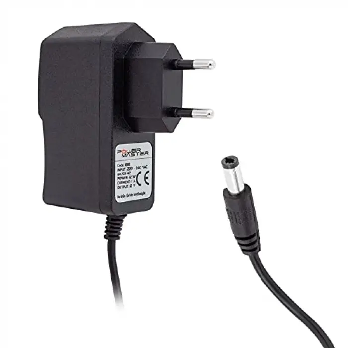 12 V - 1 A Priz Tipi Adaptör, Tek Uçlu, 5.5 * 2.5 Uç MS-717