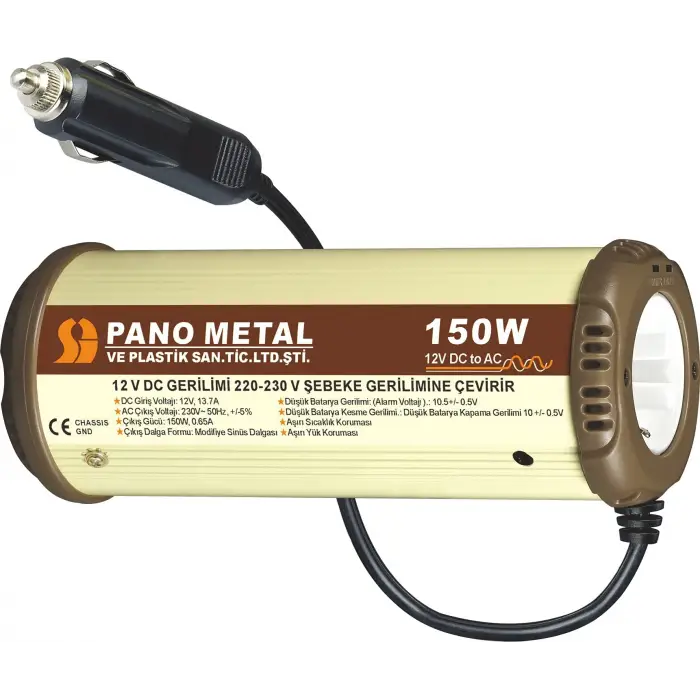 12 V 220 V İnvertör Dönüştürücü