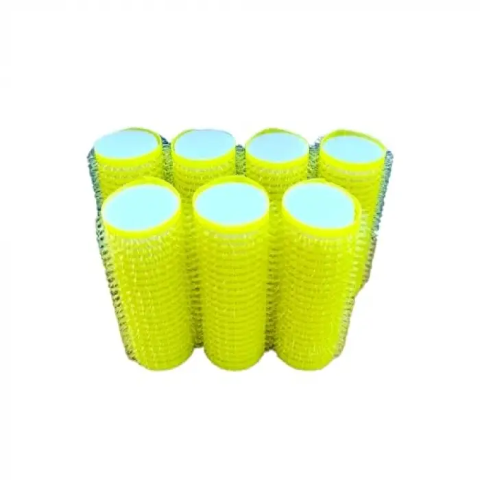 1223 Sarı 7li Mini Paket Bigudi, Çap 2 Cm