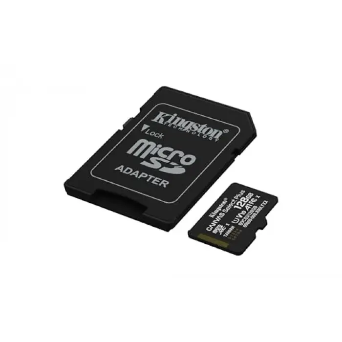 128GB microSDXC Canvas Select Plus Gen3 150MB/s A1 Kart + Adaptör